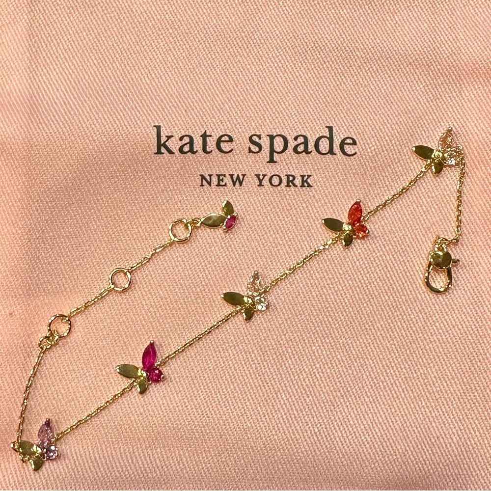 Kate Spade Gold Butterfly Bracelet